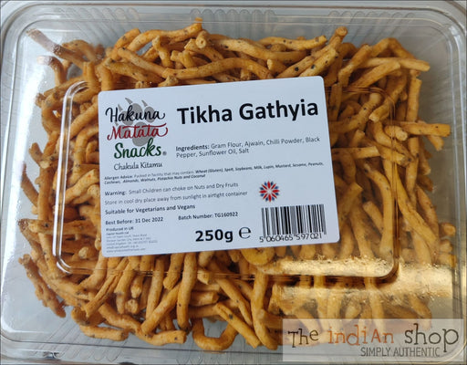 Hakuna Matata Hand Made Tikha Ghathiya - 250 g - Snacks