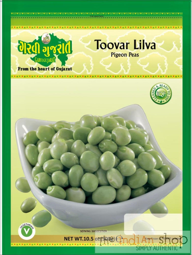 Garvi Gujarat Frozen Toor Lilva - 300 g - Frozen Vegetables