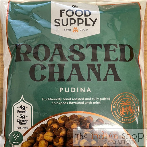 Food Supply Roasted Chana Pudina - 140 g - Snacks