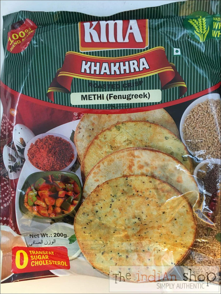 Kma Methi Khakhra - Snacks