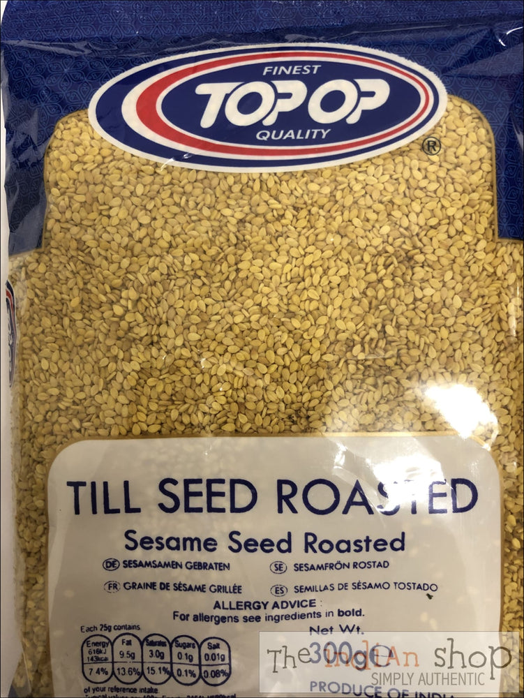 Top Op Sesame (Till) Seeds Roasted - 300 g - Spices