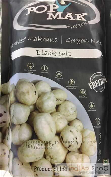Pop Mak Roasted Makhana Black Salt - Snacks