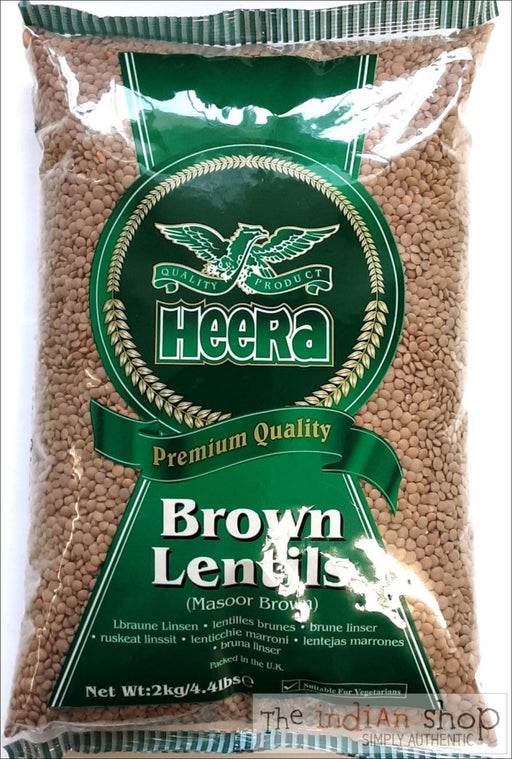 Heera Brown Lentils - 2 Kg - Lentils