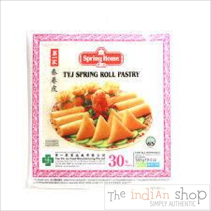 Tyj Spring Roll Pads/Pastry - 30 sheets (10x10 ) inches - Frozen Snacks