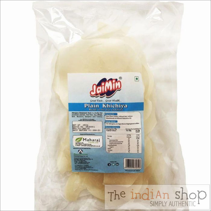 Jaimin Plain Khichiya - 200 g - Snacks