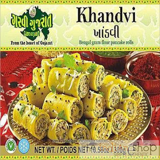 Garvi Gujarat Khandvi (Chickpea Rolls) - Frozen Snacks