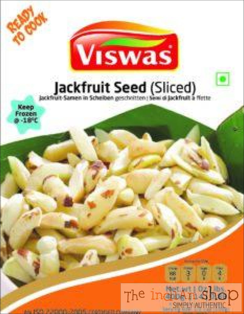Viswas Jackfruit Seed Sliced - 400 g - Frozen Vegetables