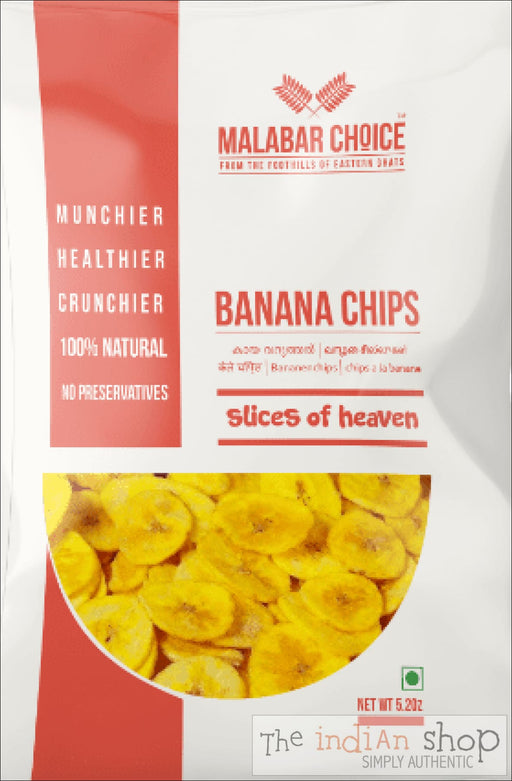 Malabar Choice Banana Chips - 150 g - Snacks