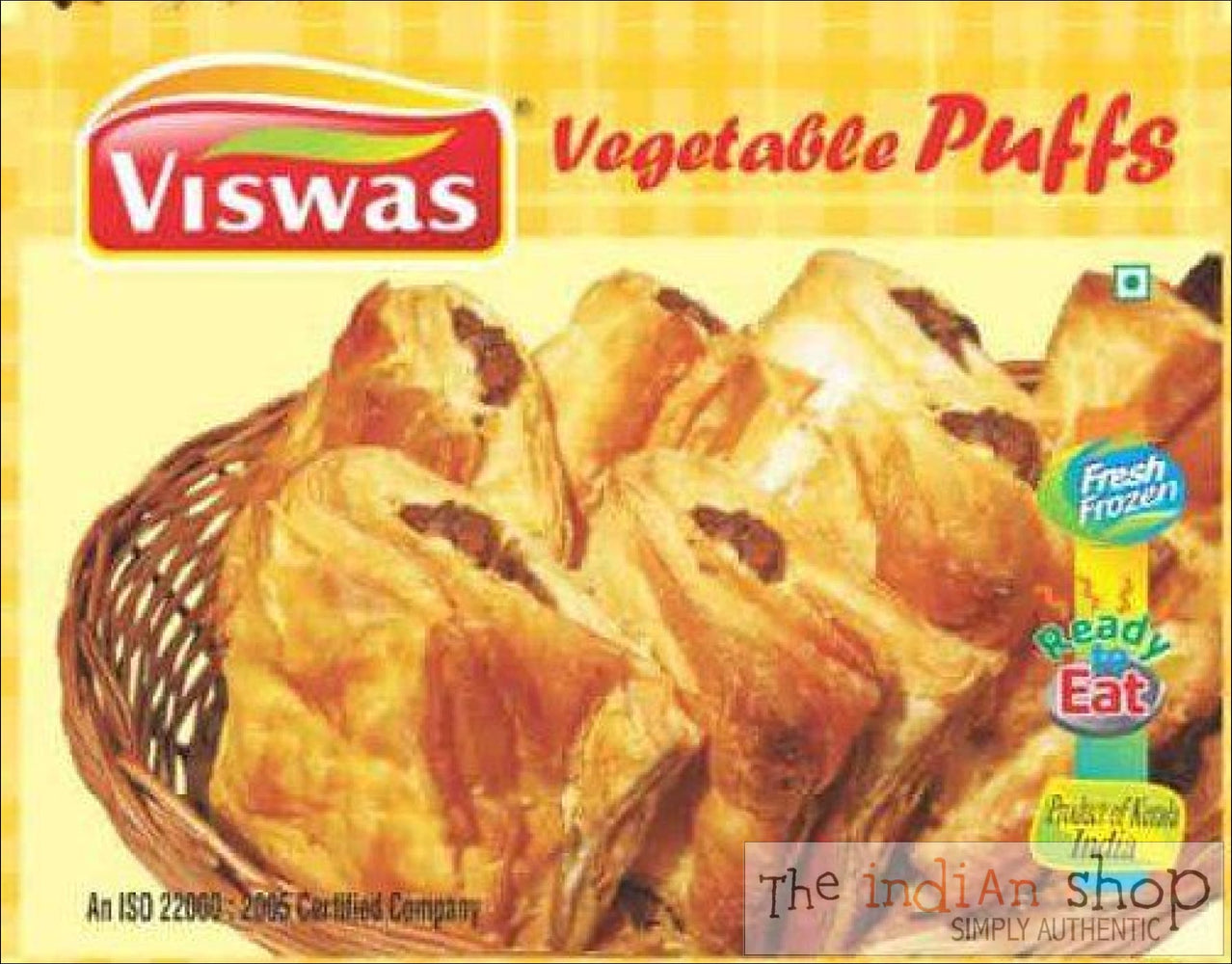 Viswas Veg Puffs - 227 g - Frozen Snacks