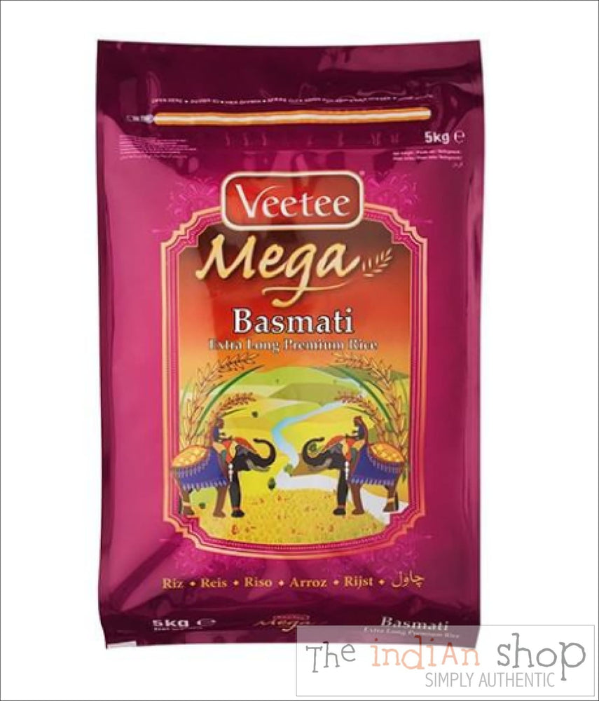Veetee Mega Extra Long Rice - 5 Kg - Rice