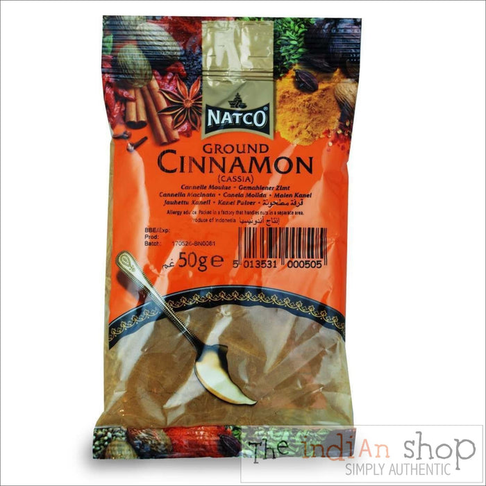Natco Cinnamom Ground (Cassia) - 50 g - Spices